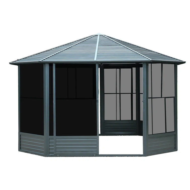 13 Ft. W x 13 Ft. D Metal Patio Gazebo